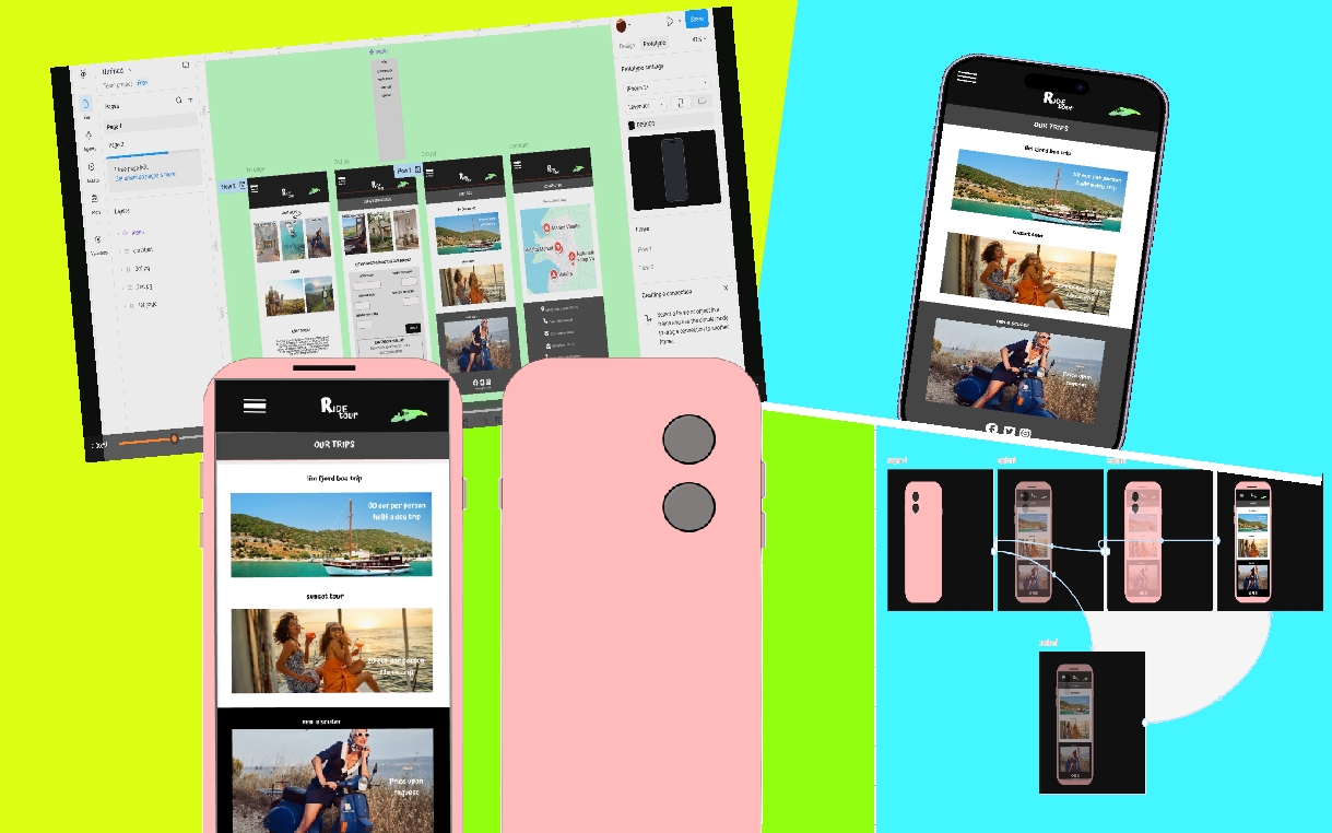 Figma design first page